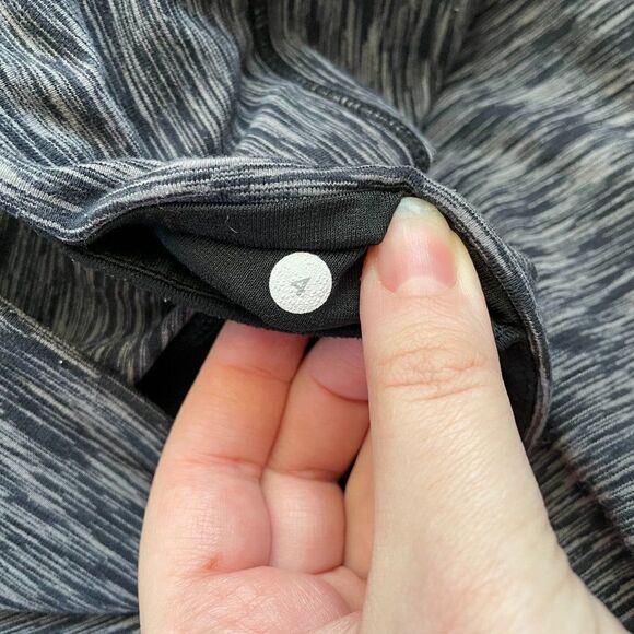 Lululemon Wunder Under Hi-Rise 7/8 Tight Leggings Wee Are From Space Black Slate - Picture 7 of 12